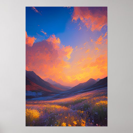 Valley's Radiance Poster (Voorkant)