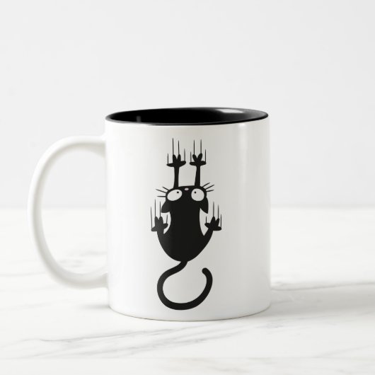 Valling Cat Tweekleurige Koffiemok (Links)