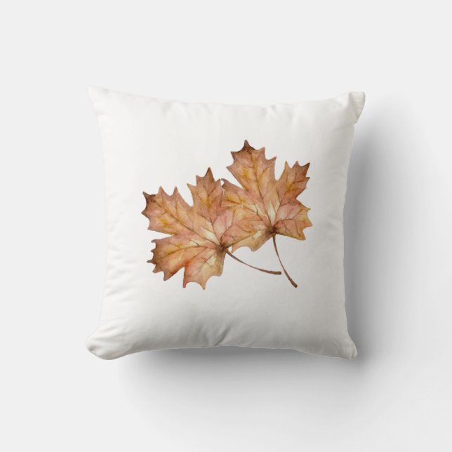 Valling Maple bladeren voor herfst Home Decor  Kussen (Voorkant)