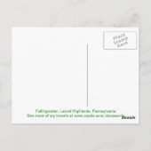 Vallingwater Briefkaart (Achterkant)