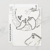 Vallinoïde receptoren briefkaart (Voorkant / Achterkant)