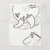 Vallinoïde receptoren briefkaart (Voorkant)