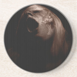 Valln Break vrij Zandsteen Onderzetter