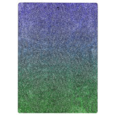 Valln Forest Nightfall Glitter Gradient Klembord (Achterkant)