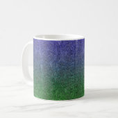 Valln Forest Nightfall Glitter Gradient Koffiemok (Voorkant links)