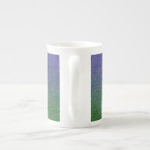 Valln Forest Nightfall Glitter Gradient Porselein Kop (Achterkant)