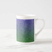 Valln Forest Nightfall Glitter Gradient Porselein Kop (Rechts)