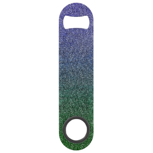 Valln Forest Nightfall Glitter Gradient Speed Flessenopener (Voorkant)