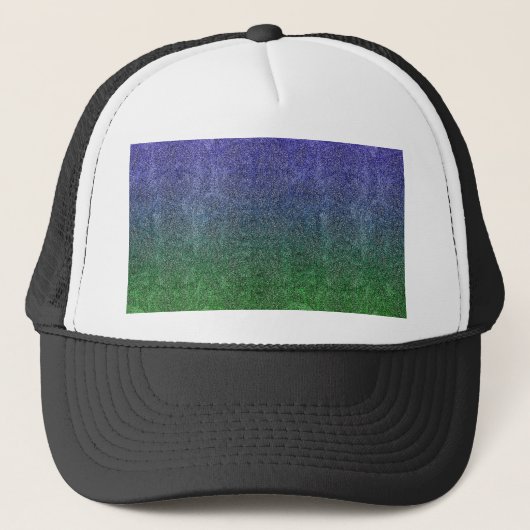 Valln Forest Nightfall Glitter Gradient Trucker Pet (Voorkant)