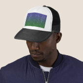 Valln Forest Nightfall Glitter Gradient Trucker Pet (In situ)