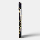 Valln Gold Lijst (ideaal voor een monogram!) Case-Mate iPhone Case (Achterkant / Links)