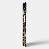 Valln Gold Lijst (ideaal voor een monogram!) Case-Mate iPhone Case (Achterkant / Rechts)