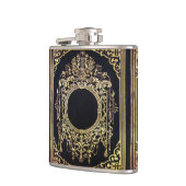 Valln  Gold Lijst (ideaal voor een monogram!) Heupfles (Links)