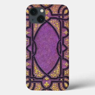 Valln Paars & Gold Vines Book Hoesje