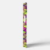 Valln Paarse en groene weegschalen Case-Mate iPhone Case (Achterkant / Rechts)