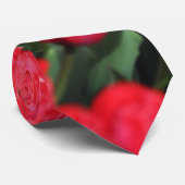 Valln tapijt van Crimson Tulips Stropdas (Opgerold)