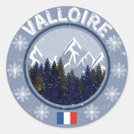 Valloire Ronde Sticker