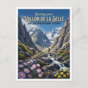Vallon de la Selle, Saint-Christophe-en-Oisans Briefkaart