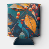 Vallooienolie geschilderd. Natuur najaarsblad Blikjeskoeler (Voorkant)