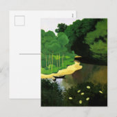 Vallotton - De Dordogne met Carrenac Feestdagenkaart (Voorkant / Achterkant)