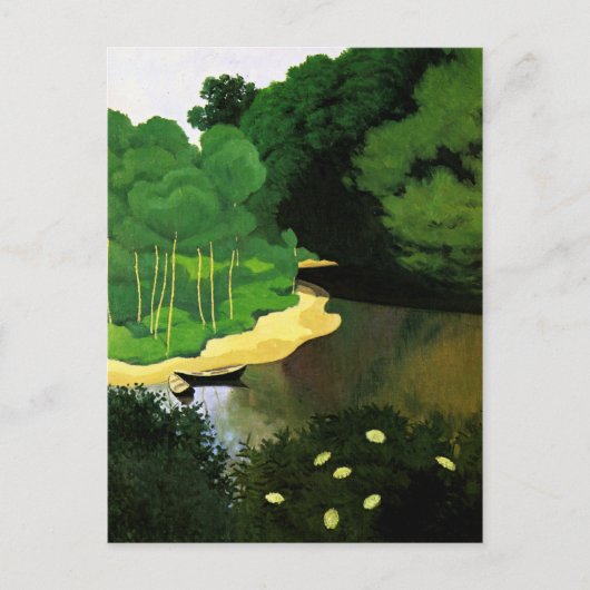 Vallotton - De Dordogne met Carrenac Feestdagenkaart (Voorkant)