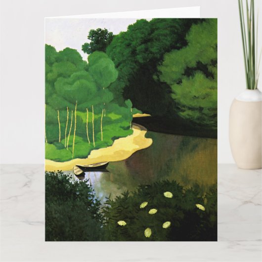 Vallotton - De Dordogne met Carrenac Kaart (Voorkant)