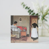 Vallotton - Het Patient, het fijne kunstschilderij Kaart (Staand voorkant)