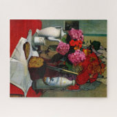 Vallotton - Stilleven in Chinees schilderen Legpuzzel (Horizontaal)