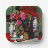 Vallotton - Stilleven in Chinees schilderen Papieren Bordje (Voorkant)