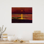 Vallotton - Sunset Poster (Keuken)