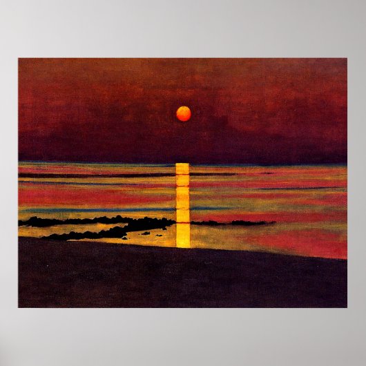 Vallotton - Sunset Poster (Voorkant)