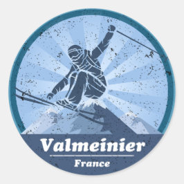 Valmeinier Skigebied Ronde Sticker