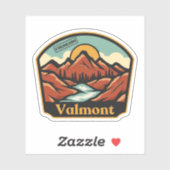 Valmont, Colorado Sticker (Vel)
