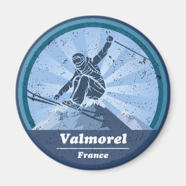 Valmorel Skiër Magneet