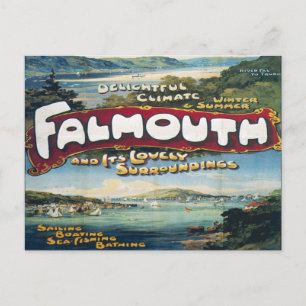 valmouth Vacation vintage Image retro reis Briefkaart