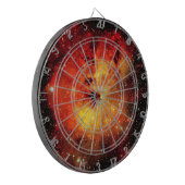 Valn Galaxy in Fire Dartbord (Voorkant Links)
