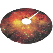 Valn Galaxy in Fire Kerstboom Rok (Gekanteld)