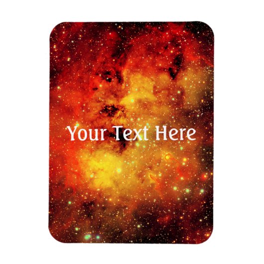 Valn Galaxy in Fire Magneet (Verticaal)