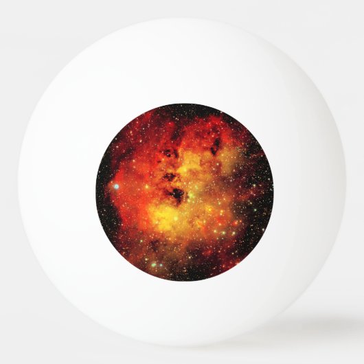 Valn Galaxy in Fire Pingpongbal (Voorkant)