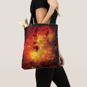 Valn Galaxy in Fire Tote Bag (Dichtbij)