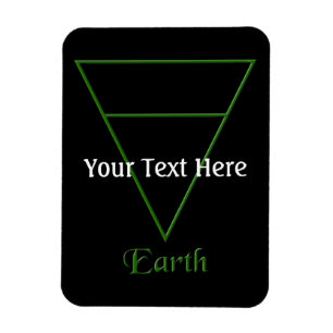 Valn Pagan Earth Element Symbol Magneet