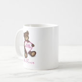 Valnetine's Day  Teddy Bear Persoonlijk Koffiemok (Voorkant links)