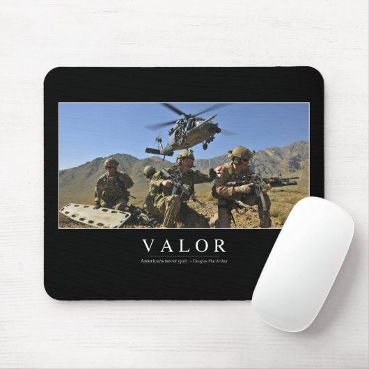 Valor: Inspirerend prijsopgave 2 Muismat (Met muis)