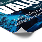 VALOR Mighty Man Judges 6:12 Christelijk Poster (Hoek)