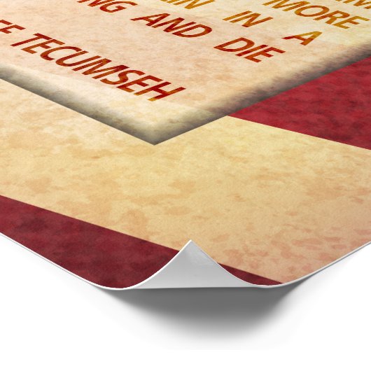 Valor Poem Poster (Hoek)