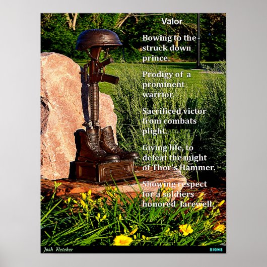 Valor Poster (Voorkant)