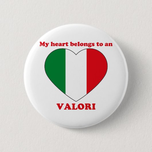 Valori Ronde Button 5,7 Cm (Voorkant)