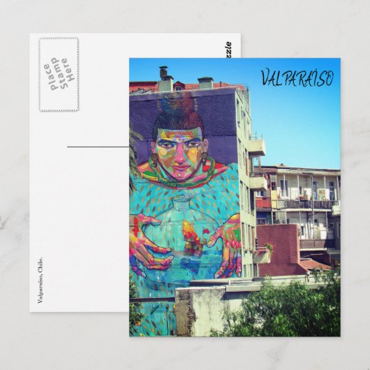 valpa art briefkaart (Voorkant / Achterkant)