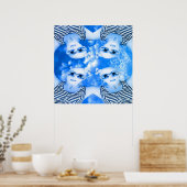 Valparachutisten Poster (Keuken)