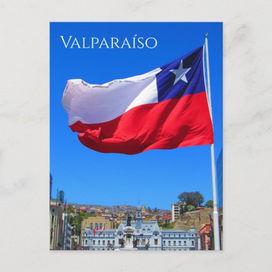 valparaíso armada paleis briefkaart (Voorkant)